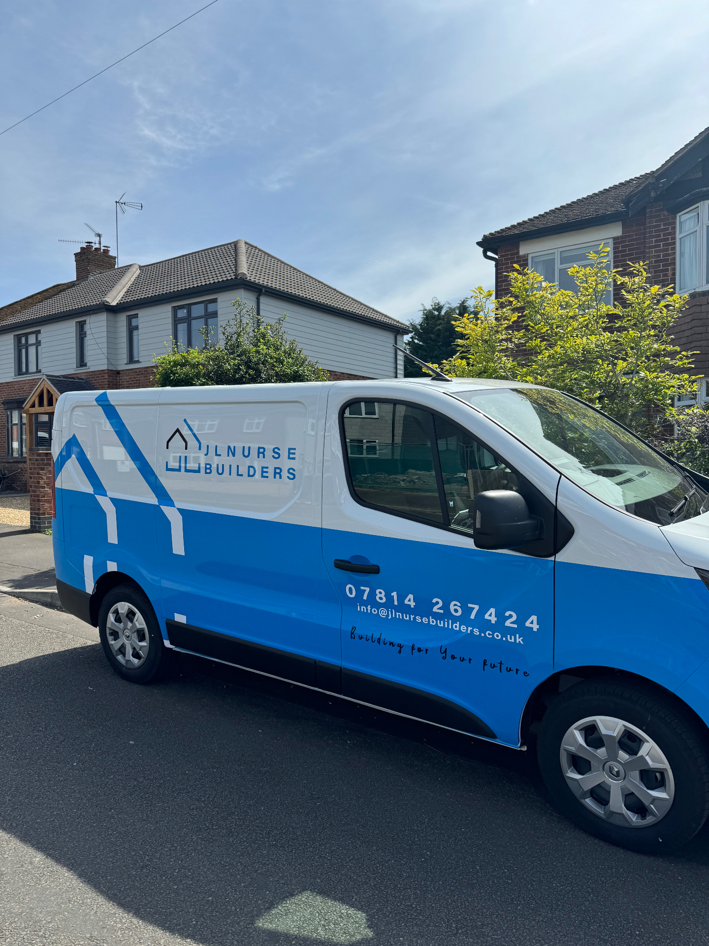 JL Nurse Builders van